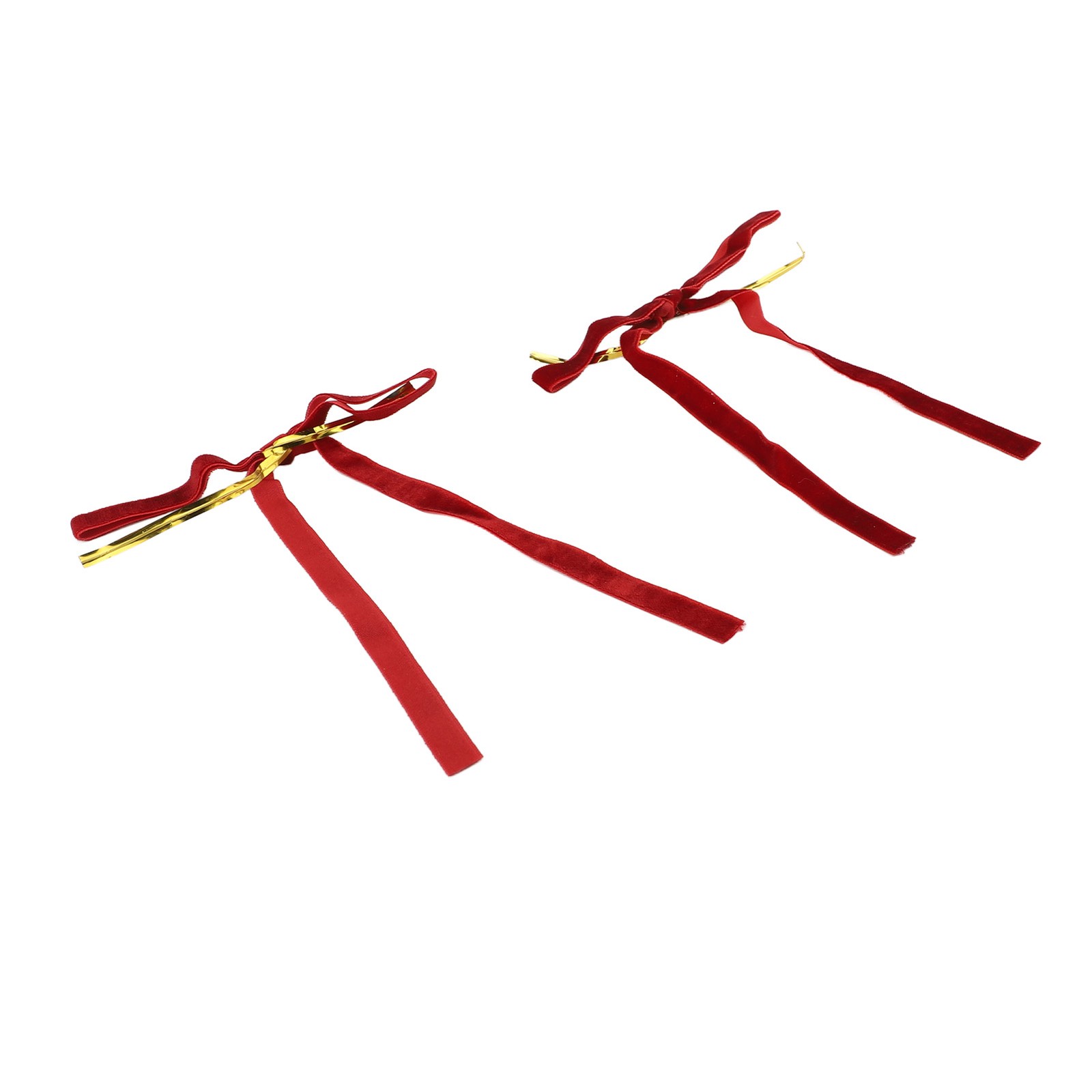 Velvet Bows 24pcs Velvet Wreath Bow Elegant For Xmas Home Decoration
