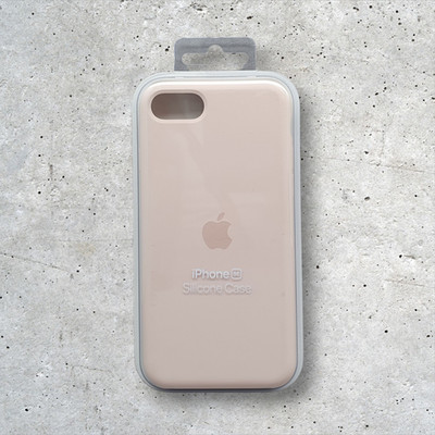 Original Apple iPhone SE / 7 / 8 Schutzhülle Pink Sand Silicone Case MXYK2ZE/A