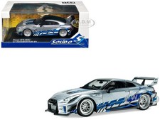 2020 NISSAN GT-R (R35) LB-SILHOUETTE RHD SILVER 1/43 DIECAST BY SOLIDO S4311211