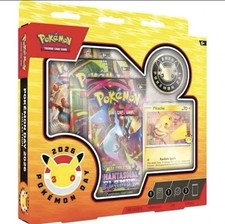 New Sealed Pokemon Day 2026 Collection 3 Packs Pikachu Promo
