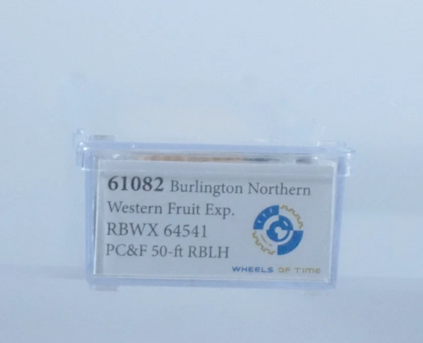 Wheels Of Time BURLINGTON NORTHERN WFE 64541 N Scale 50' Box Car - 61082 - Image 3 of 3