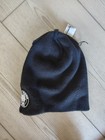 Beechfield Black Beanie Hat One Size Stretch Ghost Graphic Patch Halloween — photo 3