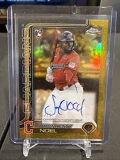 2025 Topps Gilded Collection - Chrome Gold Autographs Jhonkensy Noel #CGA-JN