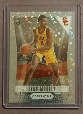2021-22 Panini Prizm Draft Picks Flashback Circles Evan Mobley #2 Rookie RC