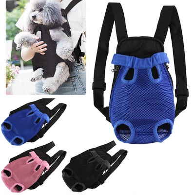 Pet Carrier Cat Dog Carrier Travel Bag Backpack Adjustable Pet Front Legs Out