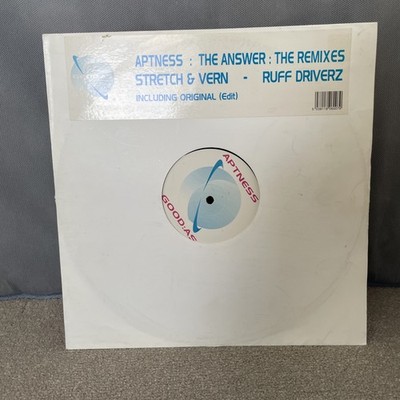 Aptness - Answer  The Remixes - Used Vinyl Record 12 - D5628z