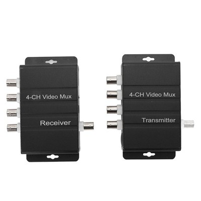 4 Channel Video Multiplexer Long Distance For Surveillance System