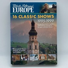 Rick Steves' Europe: 16 Classic Shows 1995-1999 2-DVD 2005 PBS Travel History