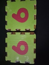 Numbered Foam Floor Tiles Play Matt X2