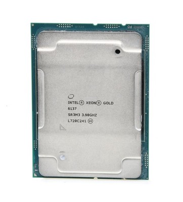 Intel Xeon Gold 6137 8-Core CPU 8x 3.90 GHz, Socket 3647, 205 Watt TDP - SR3M3
