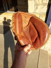 very nice vintage baseball glove - Wilson A2546 catcher's mitt John Orsino model