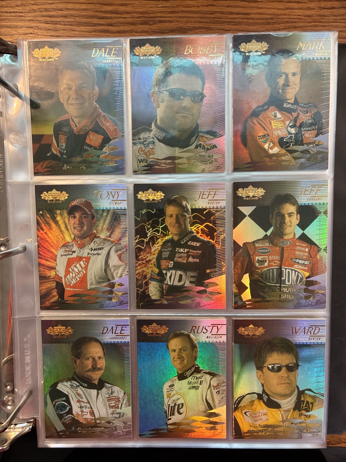 2000 Upper Deck Racing-Complete set JJ Rookie Card- Combine Shipping