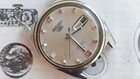Vintage Seiko 5 6119 8090 Mens Watch  spares or repairs Good balance.