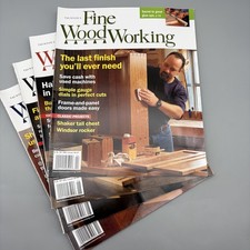 Fine Woodworking Magazine Lot of 4 2011 Issues 218 219 220 221 Taunton Press