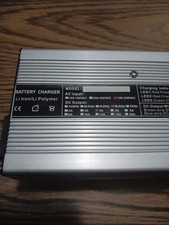 58.4v 4a Lifepo4 Li Po 4 Battery Charger With 2 6ft Power Cords 230W Output