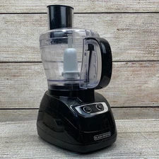 Black Decker Food Processor FP1700B 120V 450W Black Kitchen Appliance Tested