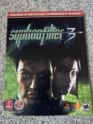 Syphon Filter 3: Prima's Official Strategy Guide RARE