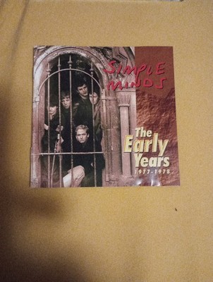 Simple Minds The Early Years 1977-1978 CD Rar New Wave Punk