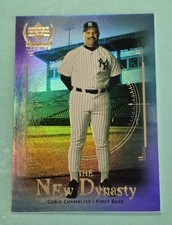 2000 Upper Deck Yankees Legends CHRIS CHAMBLISS The New Dynasty #ND6 Foil 
