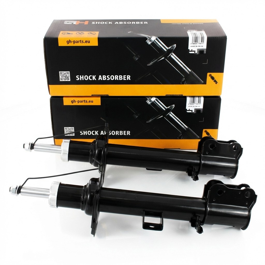 2x Gas Shock Absorbers Front for FORD MAVERICK (1EZ), MAZDA TRIBUTE 2000-