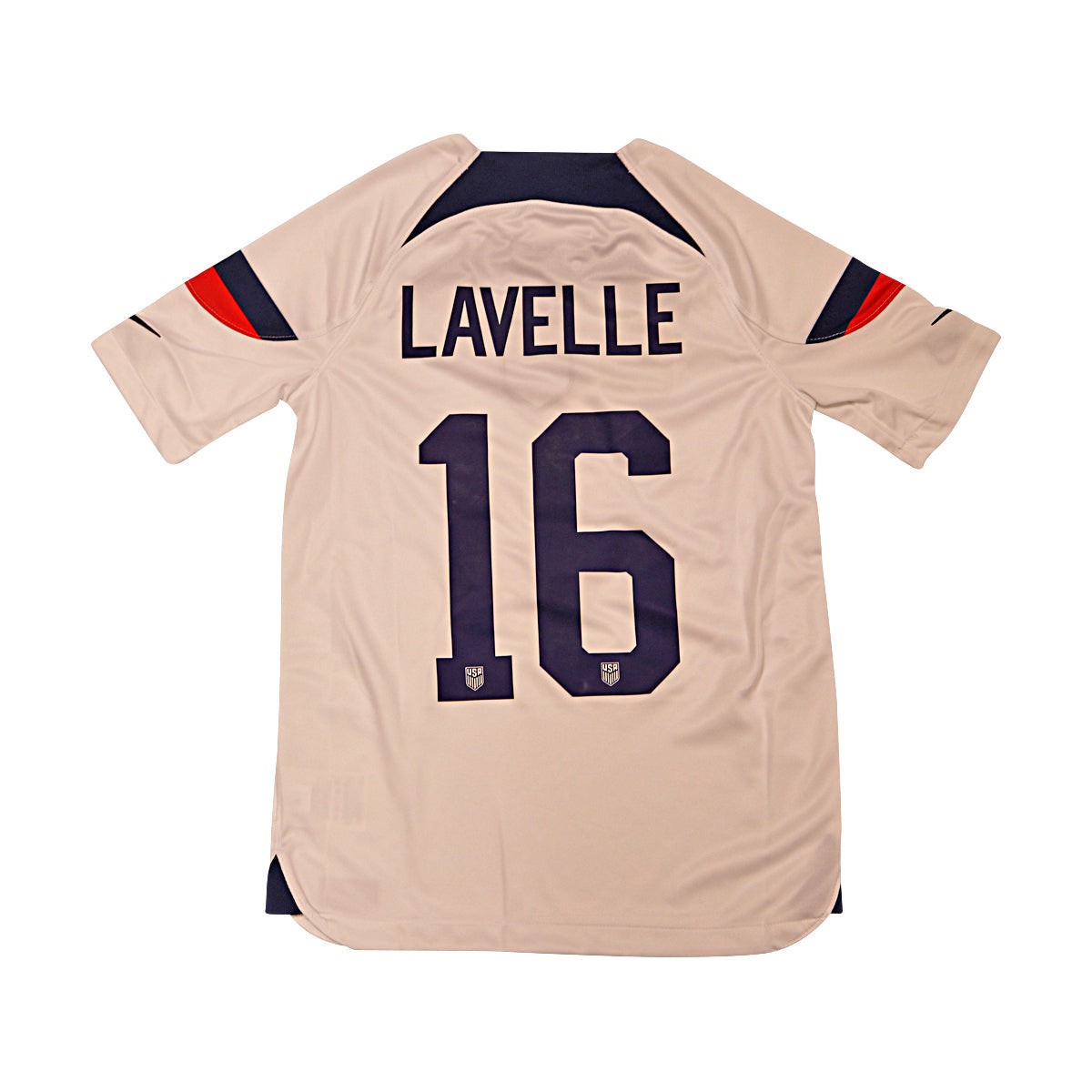 Rose Lavelle Youth Nike White USA Soccer Jersey w 2019 FIFA