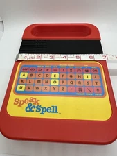 SPEAK & SPELL Learning Game Kahootz Brand 1990's  Works