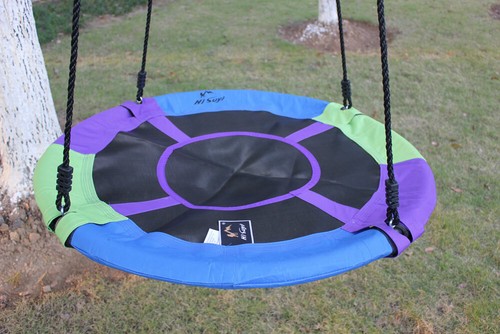 Kids Adult 100cm Nest Tree Swing Rope Hanging Large Seat Outdoor Garden Swing - Picture 81 of 105