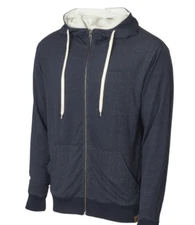 Banded Glacier Mountain Full-Zip Hooded Sweater B1230005