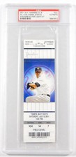 ⚾ Derek Jeter 3000th Hit Full Baseball Ticket - PSA ⚾
