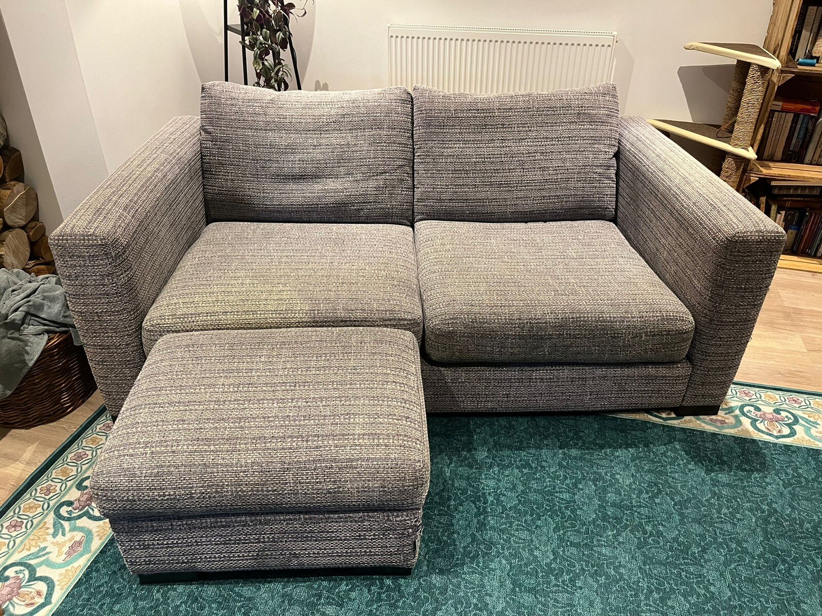DFS 3 seater sofa, Armchair And Footstool eBay