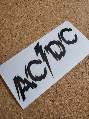 AC/DC Powerage logo - Decal Sticker Vinyl Graphic | eBay UK