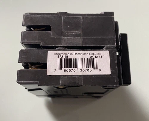 NEW Cutler Hammer Eaton BR2125 125 Amp 2 Pole Circuit Breaker Type BR 120/240V