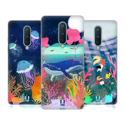HEAD CASE UNTER WASSER ILLUSTRATIONEN GEL HANDYHÜLLE FÜR GOOGLE ONEPLUS HANDYS