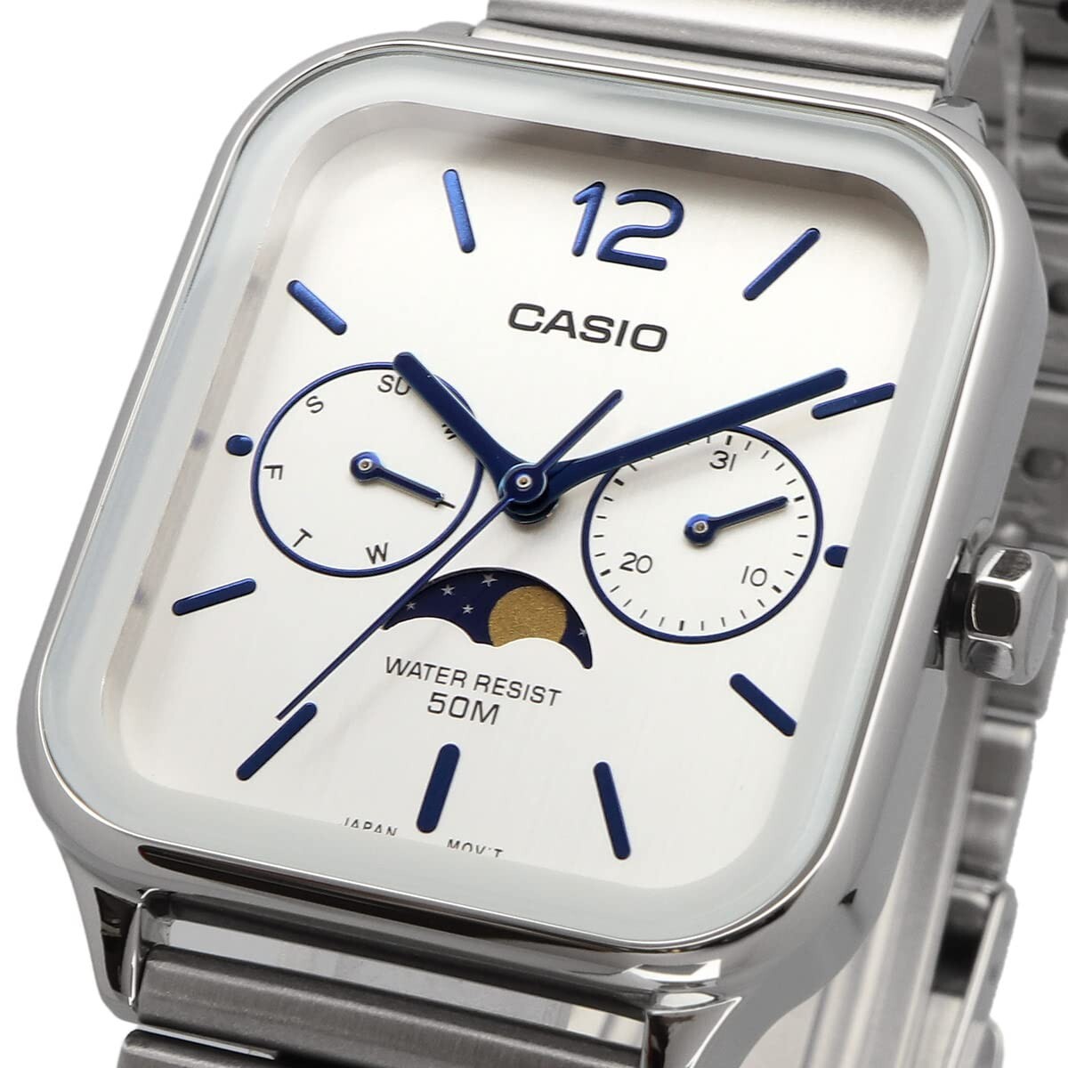 Casio watch Standard Moon Phase Analog Men Watch MTP-M305D