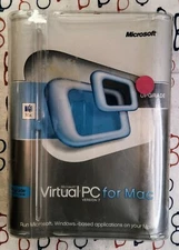 Microsoft Virtual PC For Mac Version 7 Upgrade Edition CD-ROM Complete Copy