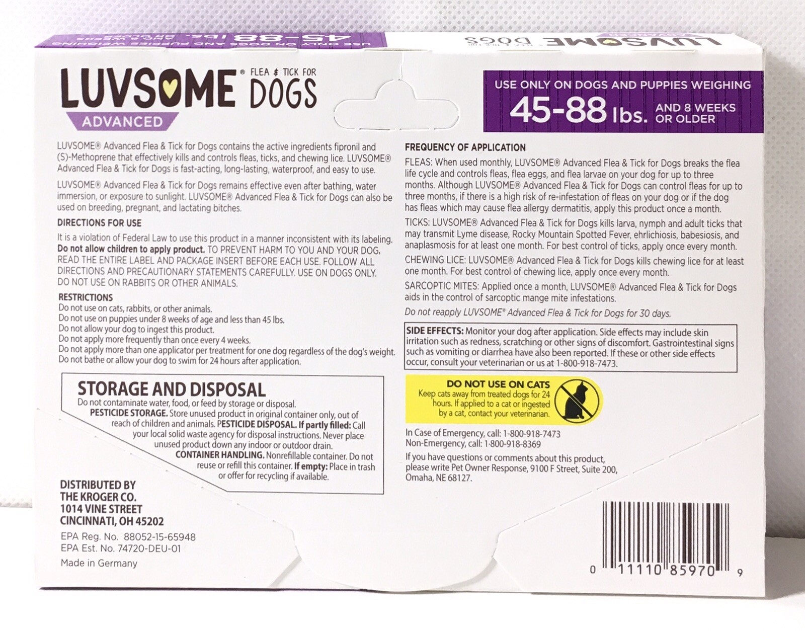 luvsome flea and tick