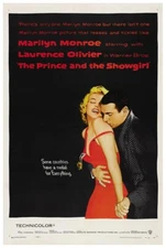 The Prince and the Showgirl 1957 - Vintage Classic Movie Poster