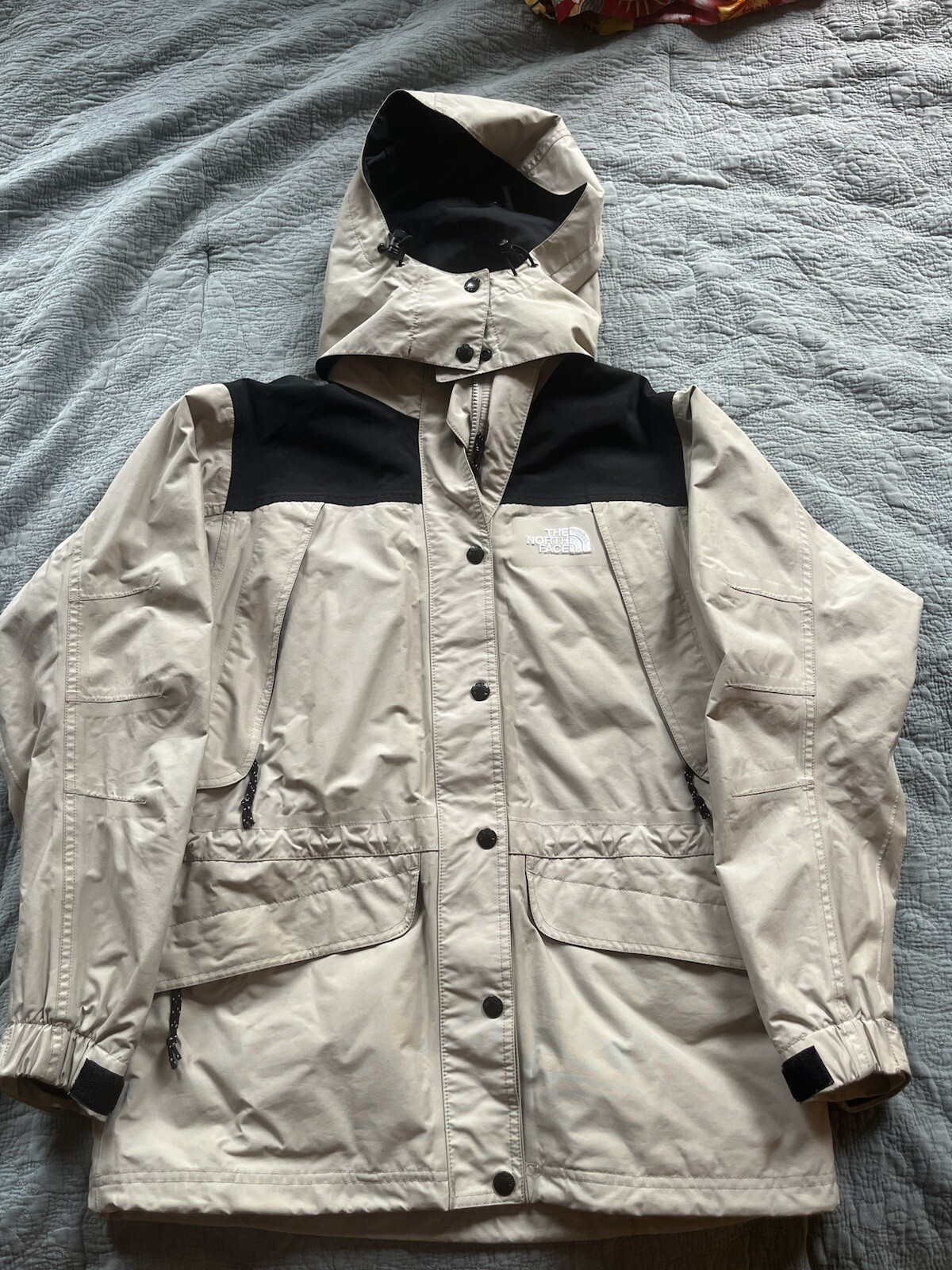 The North Face 90s Retro Mountain Jacket Mens S Waterproof DryVent Raincoat  