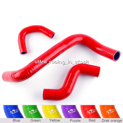 RED FOR NISSAN MARCH ECVT CG13DE 1.3L K11C 1992 2003 SILICONE RADIATOR HOSE
