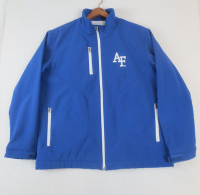 Air Force Academy 58 Sports G-III Jacket Mens L Blue Full Zip Embroidered Logo