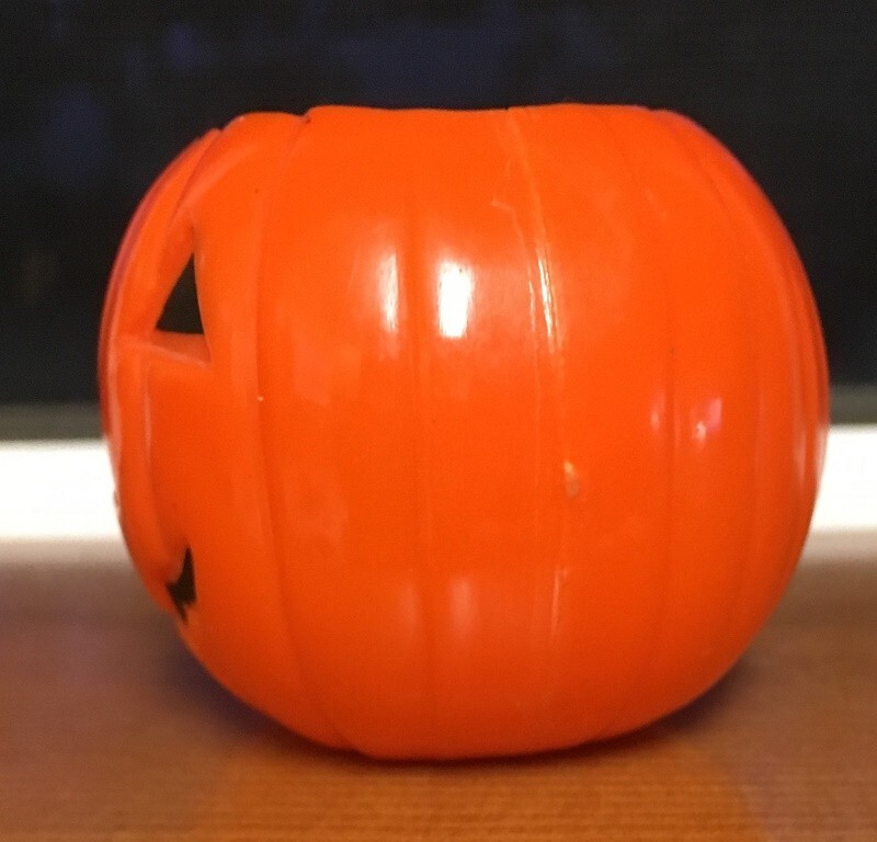 Vintage Halloween Nut Candy Cup Jack O' Lantern Hard Plastic Union