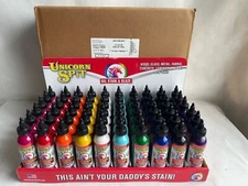 60 Bottles Unicorn Spit Gel Stain Paint 4.0 fl oz Bottles 10 Colors 5770050