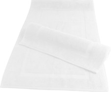 2x Non Slip Bath Mat 1000GSM 100% Egyptian Cotton Bath Rugs Super Soft Floor Mat