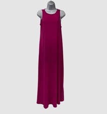 $69 Vince Camuto Women's Pink Sleeveless Crewneck Midi A-Line Dress Size S