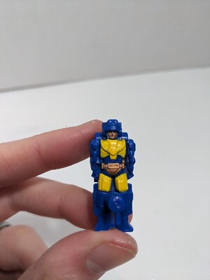 Transformers 1988 G1 Generation 1 Scoop Targetmaster Tracer Figure Blue Yellow