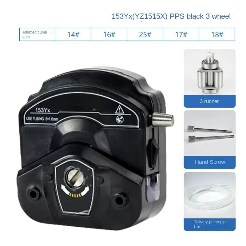 Peristaltic Pump Head Easy Install Pump Head 12L/min Large Flow Peristaltic