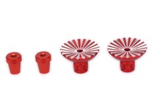 Transmitter Stick Ends 3mm Size Thumb Style f...