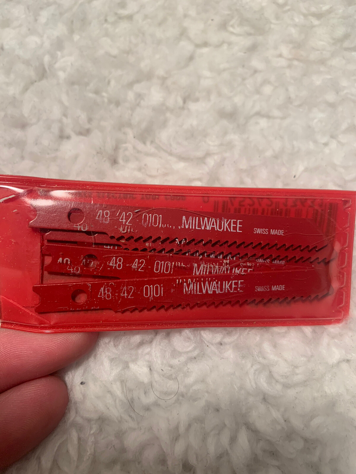 *NEW* 5 Pack MILWAUKEE METAL CUTTING JIG SAW BLADES 12 TPI 48420101