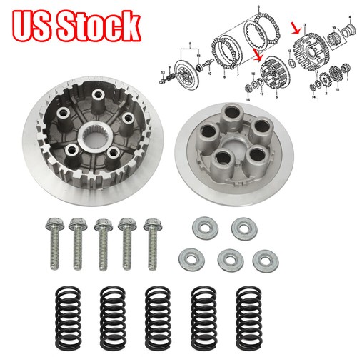 Kit Mozzo Interno E Piastra Pressione Frizione Per Honda TRX400EX 1999-2004, MOTO1988 - Foto 3