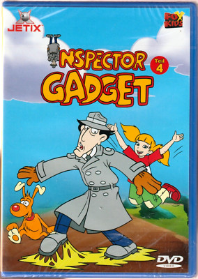 INSPECTOR GADGET TEIL 4 / DVD NEU & ORIGINAL VERPACKT (TV SERIE) FSK0.    #